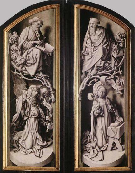 MASTER of the St. Bartholomew Altar Crucifixion Altarpiece oil painting picture
